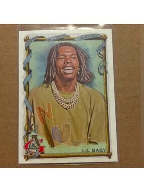 Lil Baby 2022 Topps Allen & Ginter Hip Hop Rap Music Trading Card